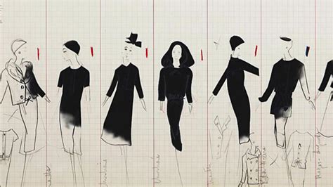 croquis de mode dior|Sur Arte, les dessins de mode de Christian Dior reprennent vie.